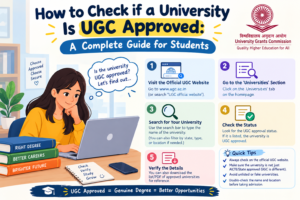 How to Check if a University Is UGC Approved: A Complete Guide for Students (2026)